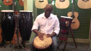 Djembe technique with Salah Adam