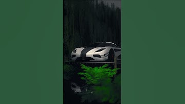 Koenigsegg at the forest #3d #3danimation #blenderrender3d