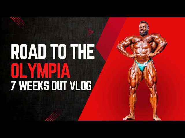 Road to the Olympia - 7 Weeks Out Vlog | Leg Day with Justin Abbott | Full Day of Eating