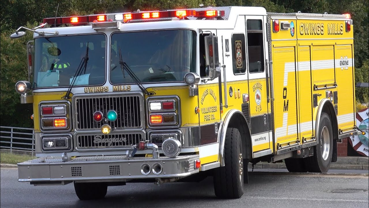 Owings Mills Volunteer Fire Company Engine 312 & Utility 318