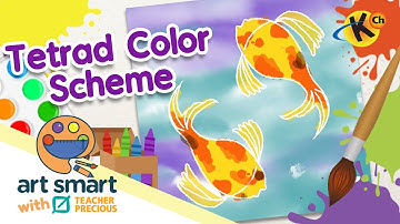 Tetrad Color Scheme | Art Smart with Teacher Precious