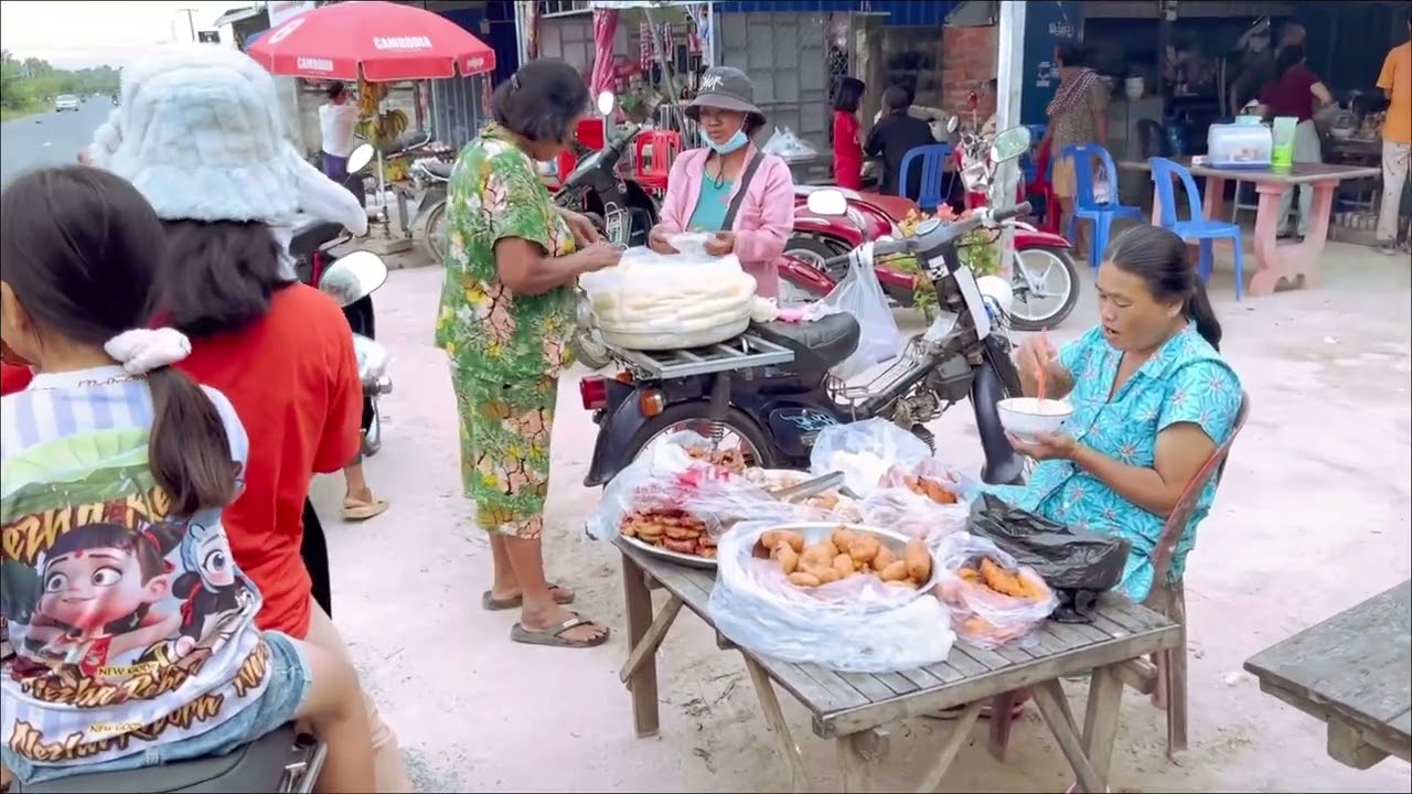 ផ្សារនៅស្រុកស្រែ លក់ផលិតផលធម្មជាតិ (ឃើញហើយ នឹកដល់អតីតកាល តាំងពីជាង២០ឆ្នាំមុន) Country Side Market