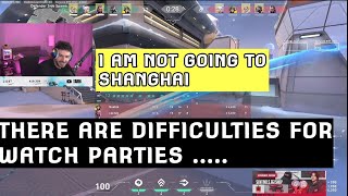 Sen Tarik Explains Why He is Not Going to Shanghai  & upcoming Watchparty Updates