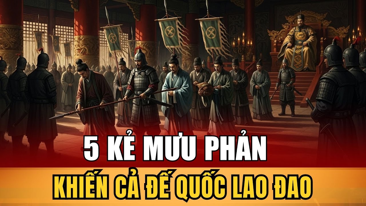 Top 5 Kẻ Mưu Phản THIÊN TÀI Khiến Đế Quốc LAO ĐAO?