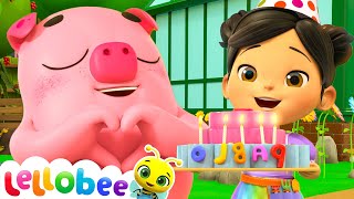 🎂Birthday Boy Pablo (Happy Birthday Song)🎂🍯| Lellobee Kids Songs & Cartoons! Sing and Dance by Preschool Playhouse 8,996 views 1 month ago 2 minutes, 24 seconds