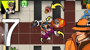 Robbery Bob - part 7 gameplay walkthrough - suburbs chapter 2 | robbery Bob easy gameplay mod menu.