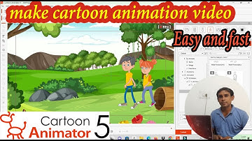 cartoon animator 5 tutorial | walk cycle | how to make cartoon animation video | cartoon animator 5