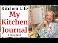 Mon journal de cuisine pour la cuisine des aliments traditionnels  journal de recettes  carnet de recettes