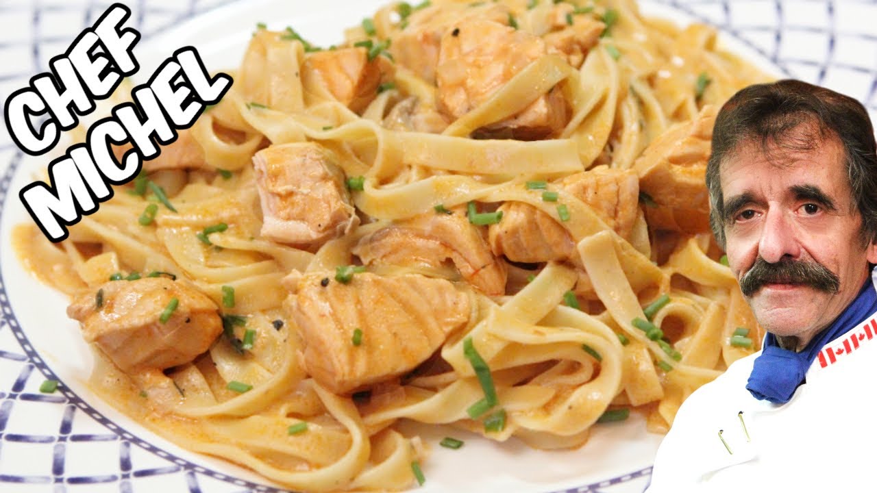 Tagliatelles au saumon