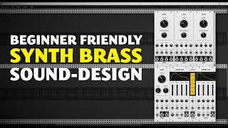 Beginner Friendly Synth Brass Sound-Design