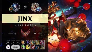 Jinx ADC vs Corki - KR Grandmaster Patch 14.11