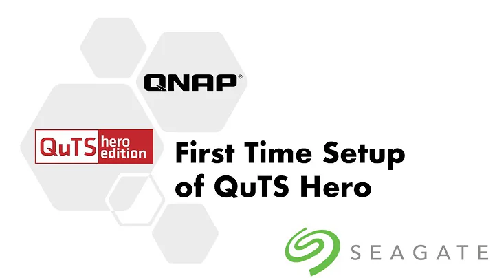 How to configure a QNAP NAS using QuTS Hero for the first time