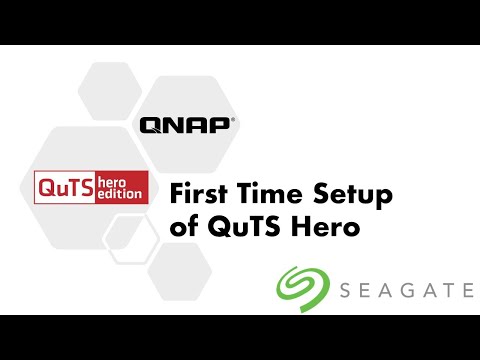 How to configure a QNAP NAS using QuTS Hero for the first time