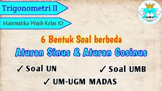 Latihan Soal Aturan Sinus dan Cosinus