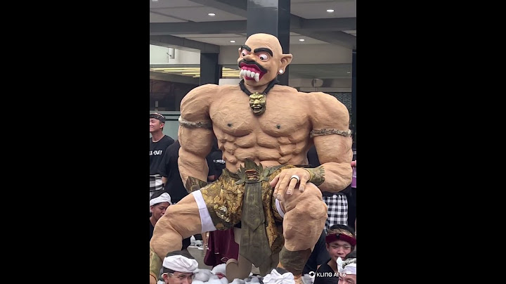 Giant balinese hindu menyambut Nyepi pengrupukan ogoh-ogoh 2025 #ogohogohterbaik #nyepi2025 #depok