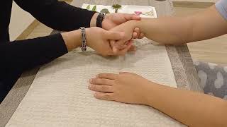 Asmr Relaxing Hand Massage With Rose Oíl Gua Sha And Jade Roller