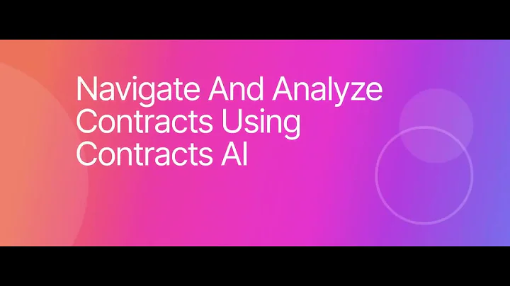 Contracts AI Demo: Automate Contract Review and Summarize with AI