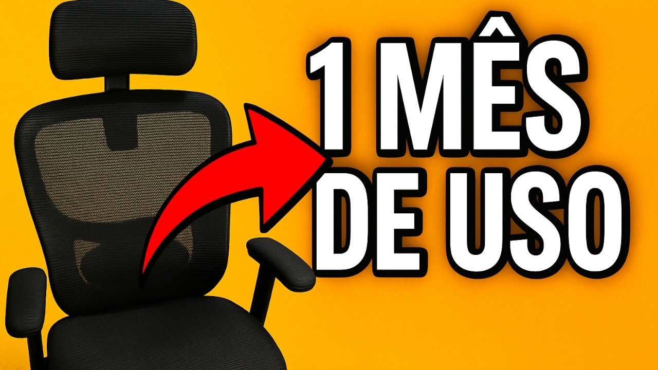 CADEIRA PYTHON FLY – 1 MÊS DE USO! DECEPÇÃO OU APROVAÇÃO?