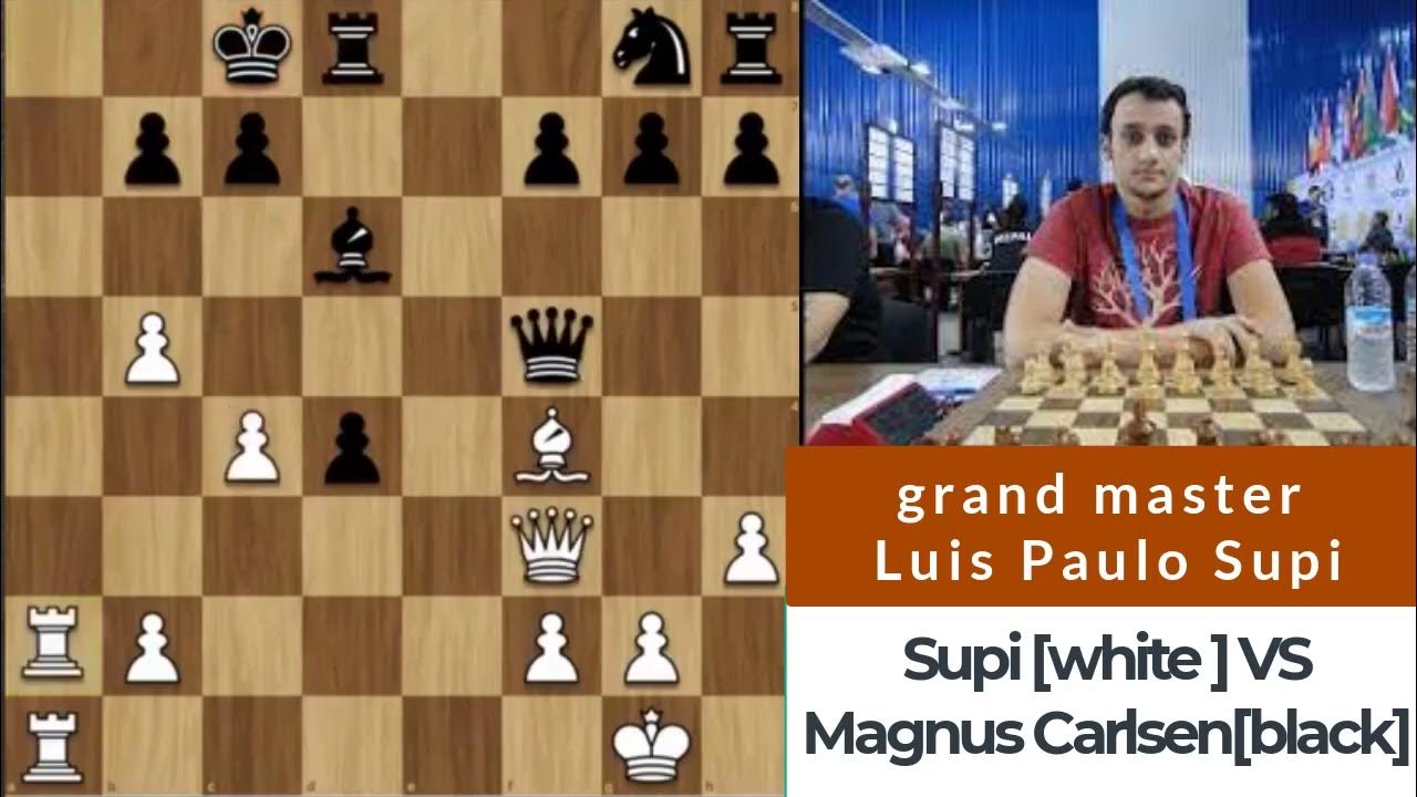 brilliant move by grand master luis Paulo Supi against world chess