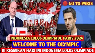 SELAMAT DATANG INDONESIA !! TONY ESTANGUET RESMIKAN ~ INDONESIA LOLOS •  OLIMPIADE PARIS 2024...