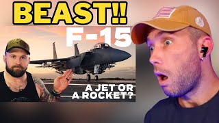 South African Reacts to F-15 Eagle The most Gangster Fighter Jet of All Time