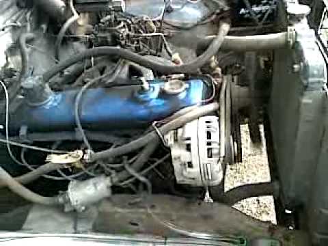 Dodge Power Wagon 225 slant six old start - YouTube 318 engine fuel pump diagram 