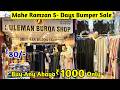 Mahe Ramzan 5 Days Bumper Offer ₹1000 Imported Zoom Fabric Arabian Abaya Stoles Nose Piece Charminar