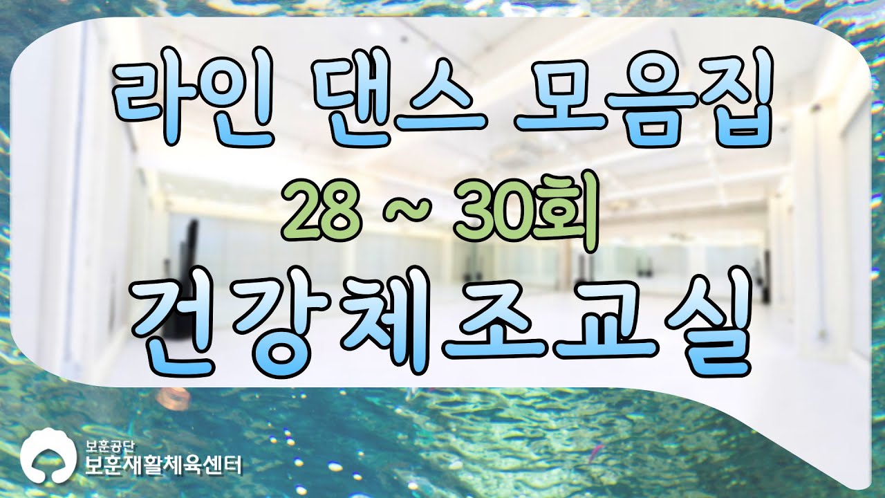 실버 라인댄스 28편 ~ 30편 모음집!