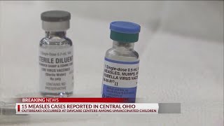 15 measles cases reported in five central Ohio daycare centers