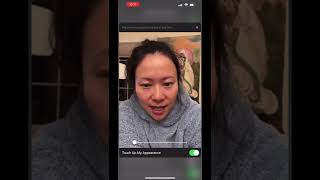 How to enable face touchup on Zoom iOS mobile app (iPhone or iPad) to look better #zoom #feisworld screenshot 2