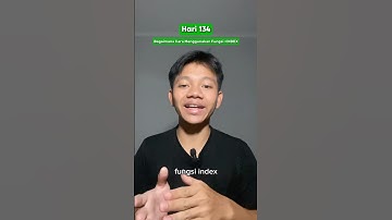 Day 134 | Fungsi =INDEX #excel #excelfunction #excelindonesia #excelformula #excelshortcuts