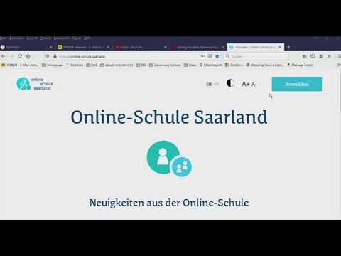 Registrieren bei der Online Schule Saarland