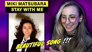 Singer Reacts  Miki Matsubara  Stay With Me  Bassist Ian Reaction