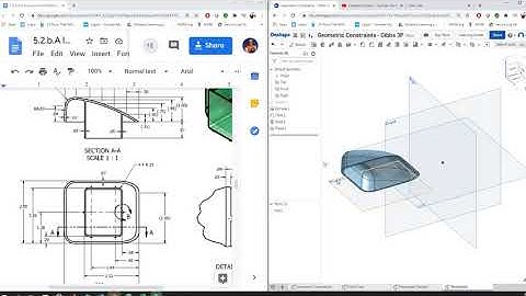 Windshield part 2 getting started (Work-plane offset)