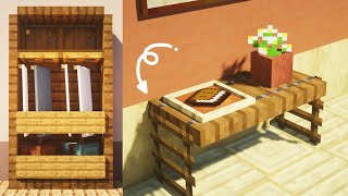 Minecraft: Unique and Well-Designed Furniture #2 ⚒️