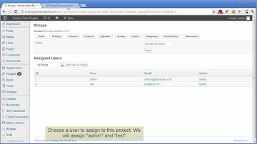 Sp Client Document Manager Groups for WordPress