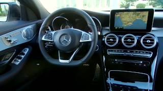 Mercedes-Benz C 450 AMG 4MATIC Diamond Silver Metallic - Interior Design Trailer | AutoMotoTV