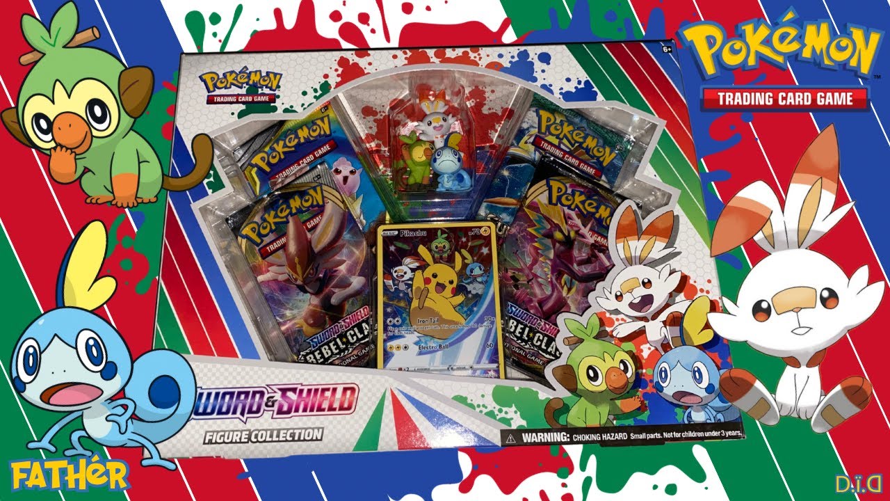 pokemon trading card game sword and shield figure collection Pokémon Sword & Shield Figure Collection 2020 Unboxing #1