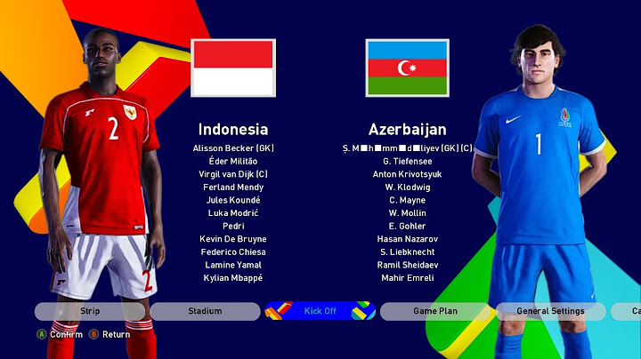 TERLALU MUDAH ‼️ Indonesia vs Azerbaijan | Trio Mbappe , Lamine Yamal & Chiesa |  eFootball PES 2025