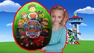 Распаковка шоколадное яйцо Щенячий патруль Видео для детей Распаковка шоколадное яйцо Щенячий патруль Видео для детей