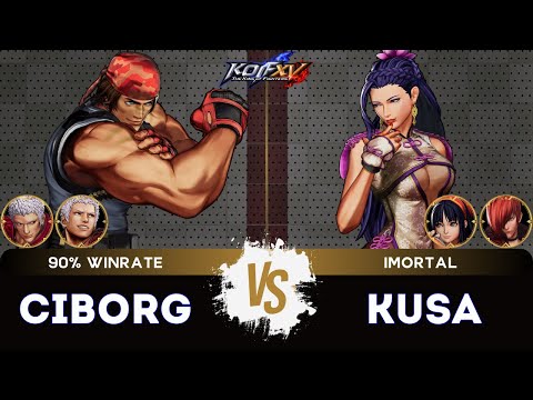 KOF XV CIBORG Yashiro Ralf O Yashiro KUSA Nakoruru Iori Luong Replay Match 11 25