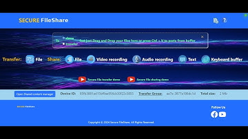 Secure FileShare: file transfer demo
