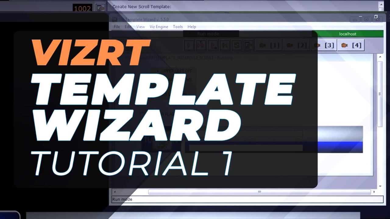 Vizrt Template Wizard - Tutorial 1 part 1 - YouTube