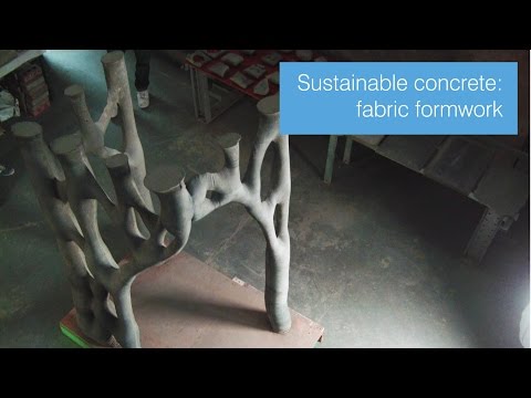 Video: Fiberglass Concrete Is A Reliable Material With Great Artistic Potential