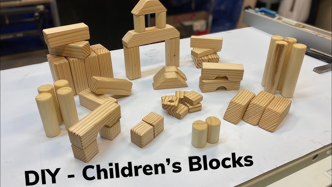 Make Your Own Wooden Blocks - DIY 