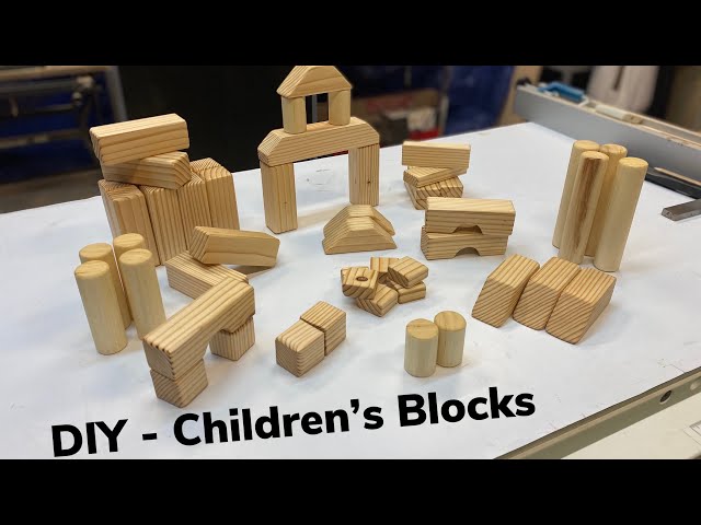 How to Make Wooden Blocks