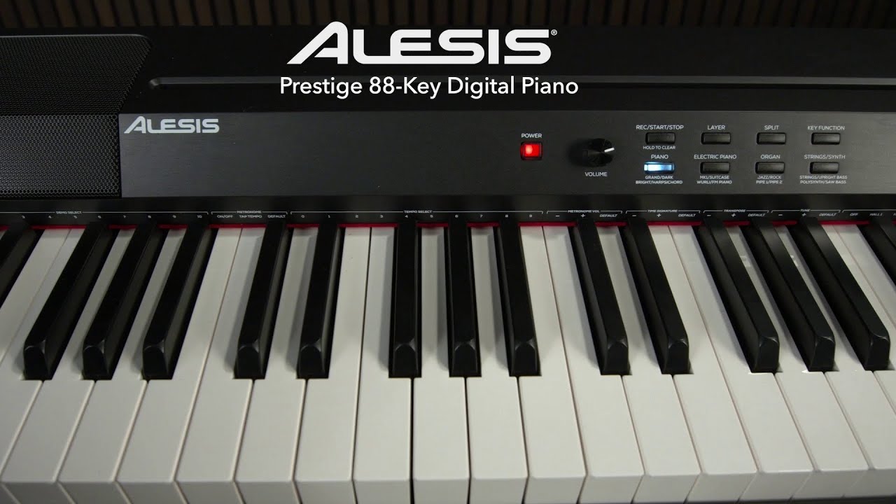 Alesis Prestige 88-Key Digital Piano Sound demo | Gear4music
