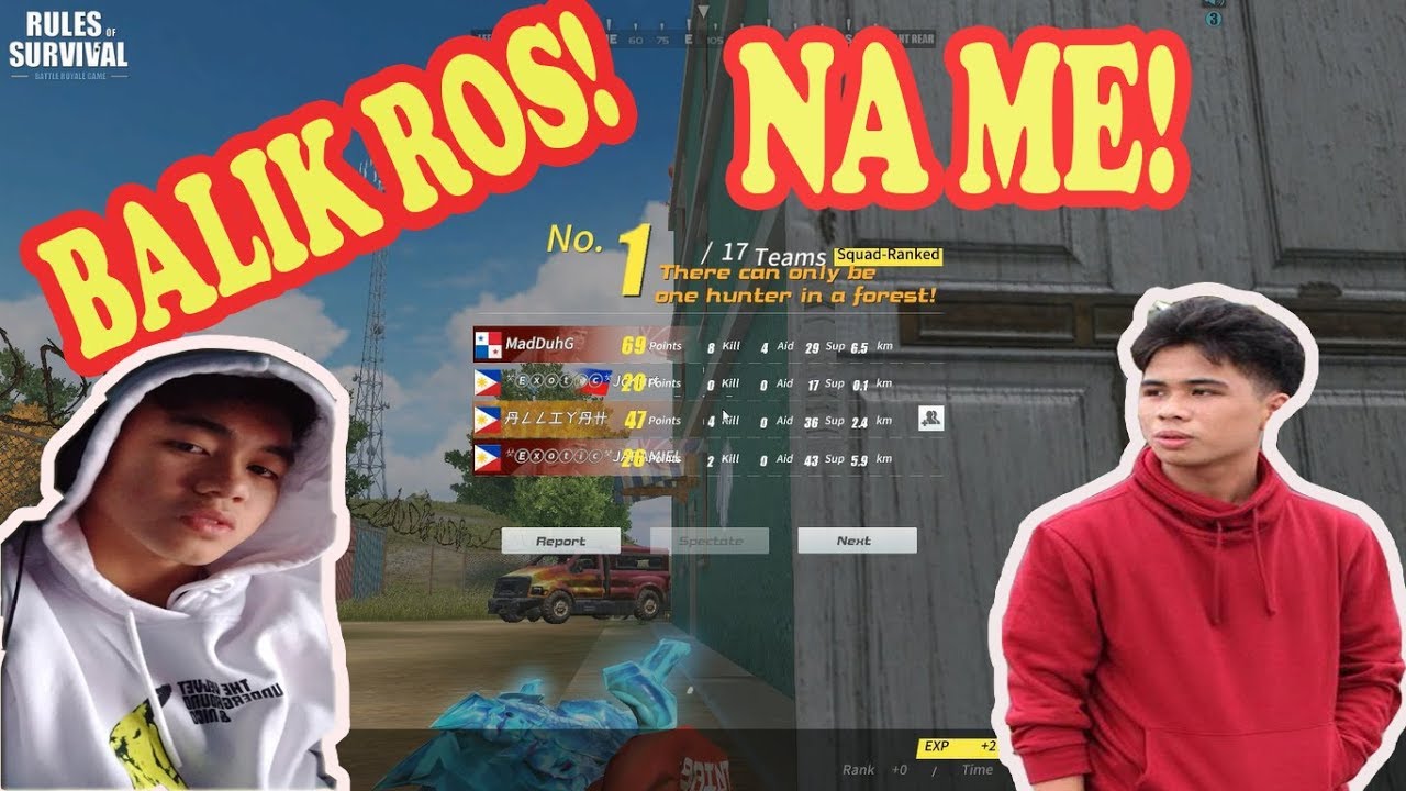 BALIK BAHAY KILA WORRYBEAR!!!(TAGALOG)RULES OF SURVIVAL[PC-ASIA]