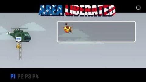 Broforce rare glitch. Level loads with all enemies dead