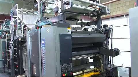 manroland Goss web systems - Magnum Press Footage